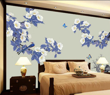 3D Flowers Open WC510 Wall Murals