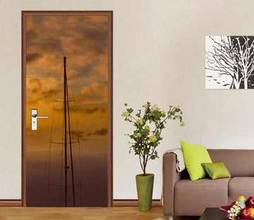 3D Sunset Sky 115128 Marco Carmassi Door Mural