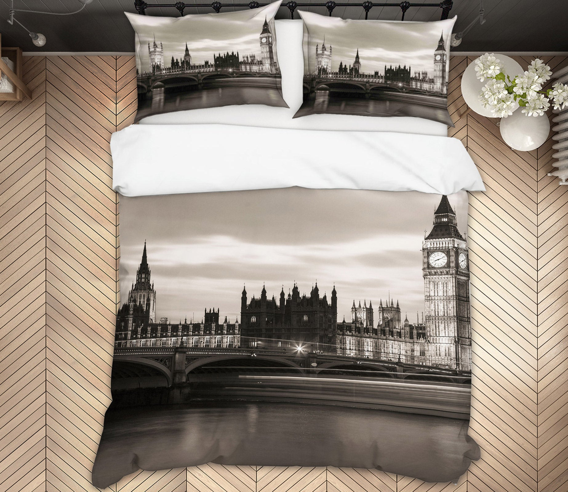 3D London Westminste 1002 Assaf Frank Bedding Bed Pillowcases Quilt