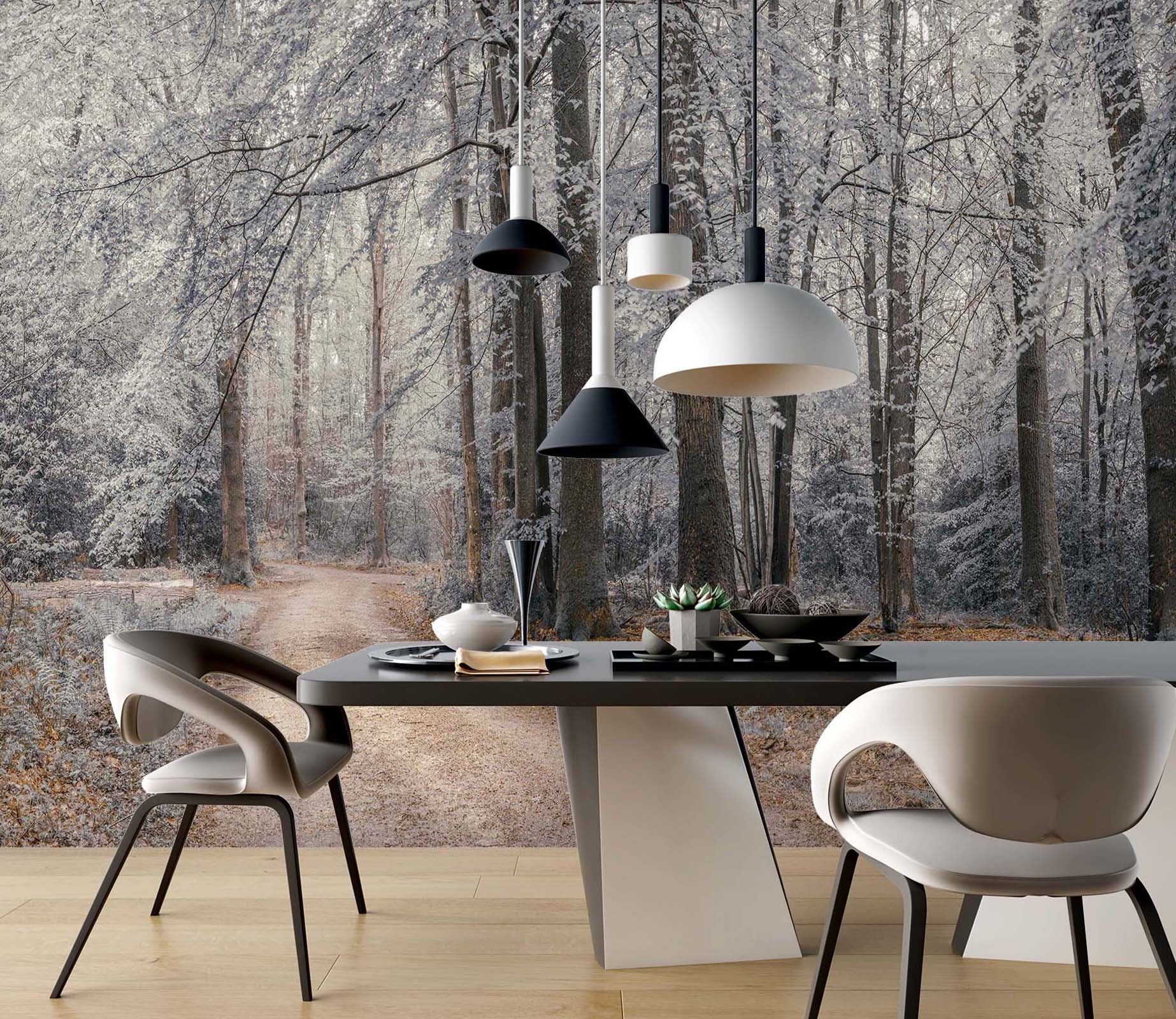 3D Forest Trees 6181 Assaf Frank Wall Mural Wall Murals