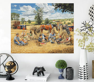 3D Harvest Lunch 038 Trevor Mitchell Wall Sticker