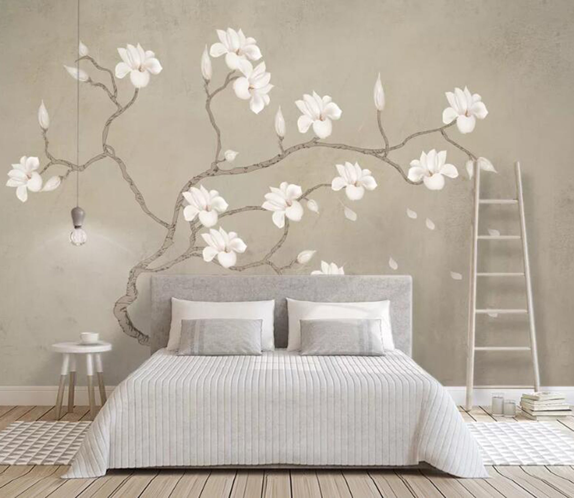 3D Branch Plum WC58 Wall Murals Wallpaper AJ Wallpaper 2 