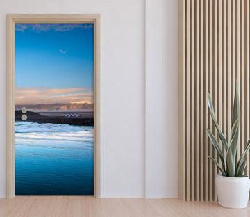 3D Blue Sea Sky 11577 Marco Carmassi Door Mural