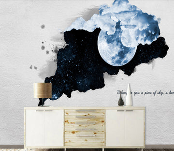 3D Starry Moon WG199 Wall Murals