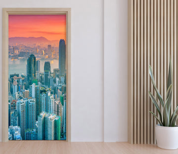 3D High Building 119157 Marco Carmassi Door Mural