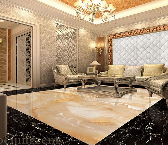 3D Marble Stripe WG263 Floor Mural Wallpaper AJ Wallpaper 2 