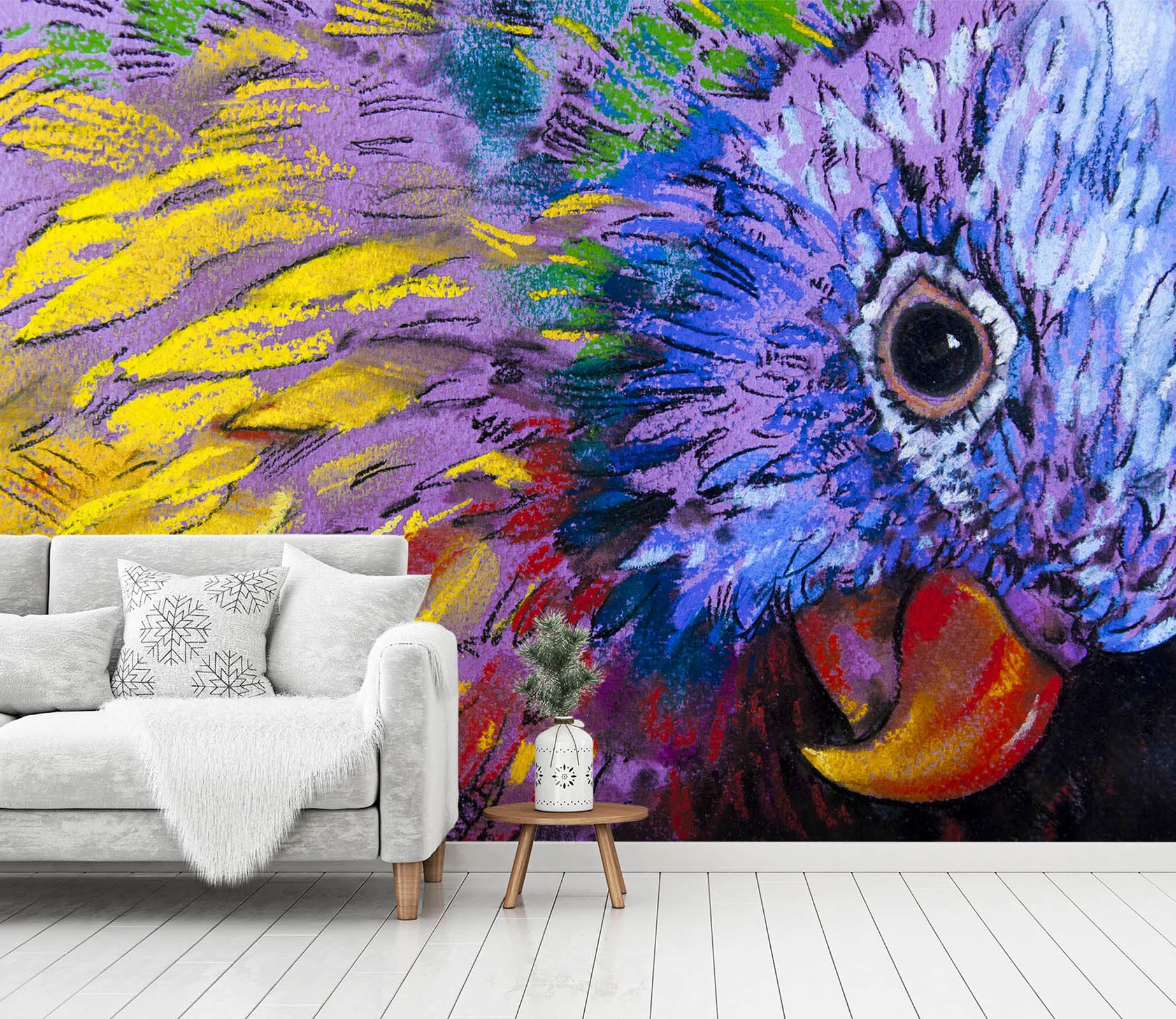 3D Graffiti Eagle 438 Wall Murals