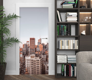 3D High-Rise Building 101149 Assaf Frank Door Mural