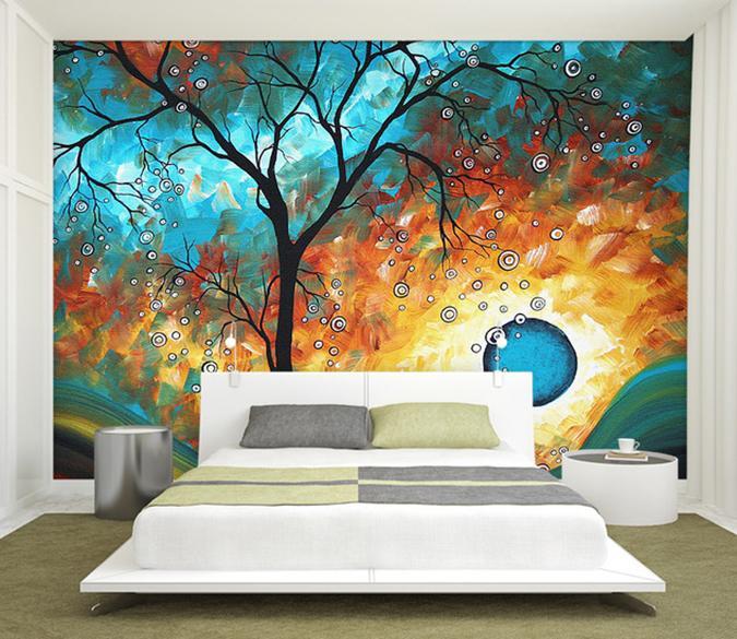 3D Fantasy Tree 224 Wall Murals Wallpaper AJ Wallpaper 2 