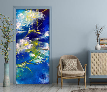 3D White Print 3313 Skromova Marina Door Mural