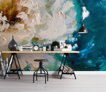 3D White Pigment 248 Skromova Marina Wall Mural Wall Murals