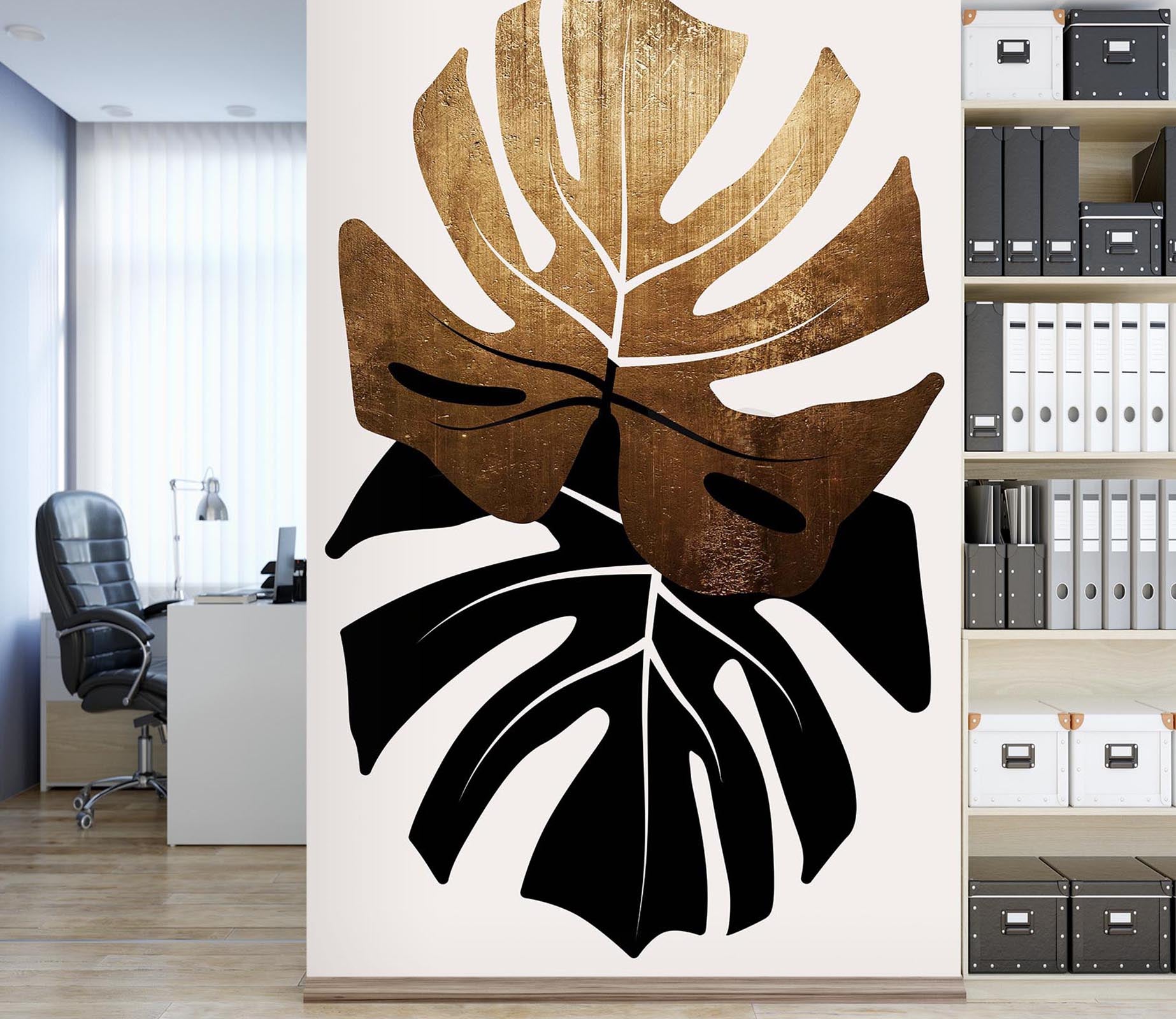 3D Banana Leaf 1441 Boris Draschoff Wall Mural Wall Murals