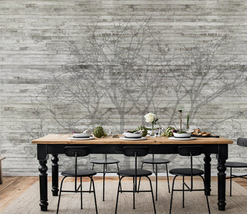 3D Grey Branches WG322 Wall Murals