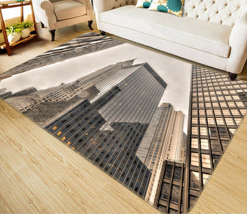 3D Prosperous Building 123 Assaf Frank Rug Non Slip Rug Mat