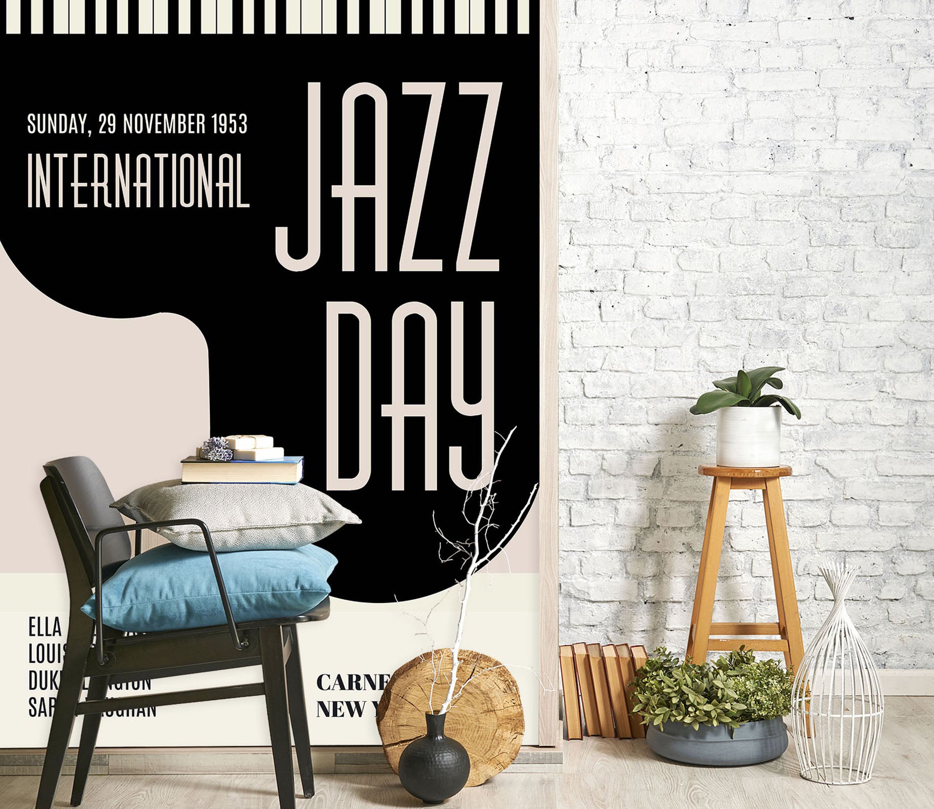 3D Piano Keys 1467 Boris Draschoff Wall Mural Wall Murals