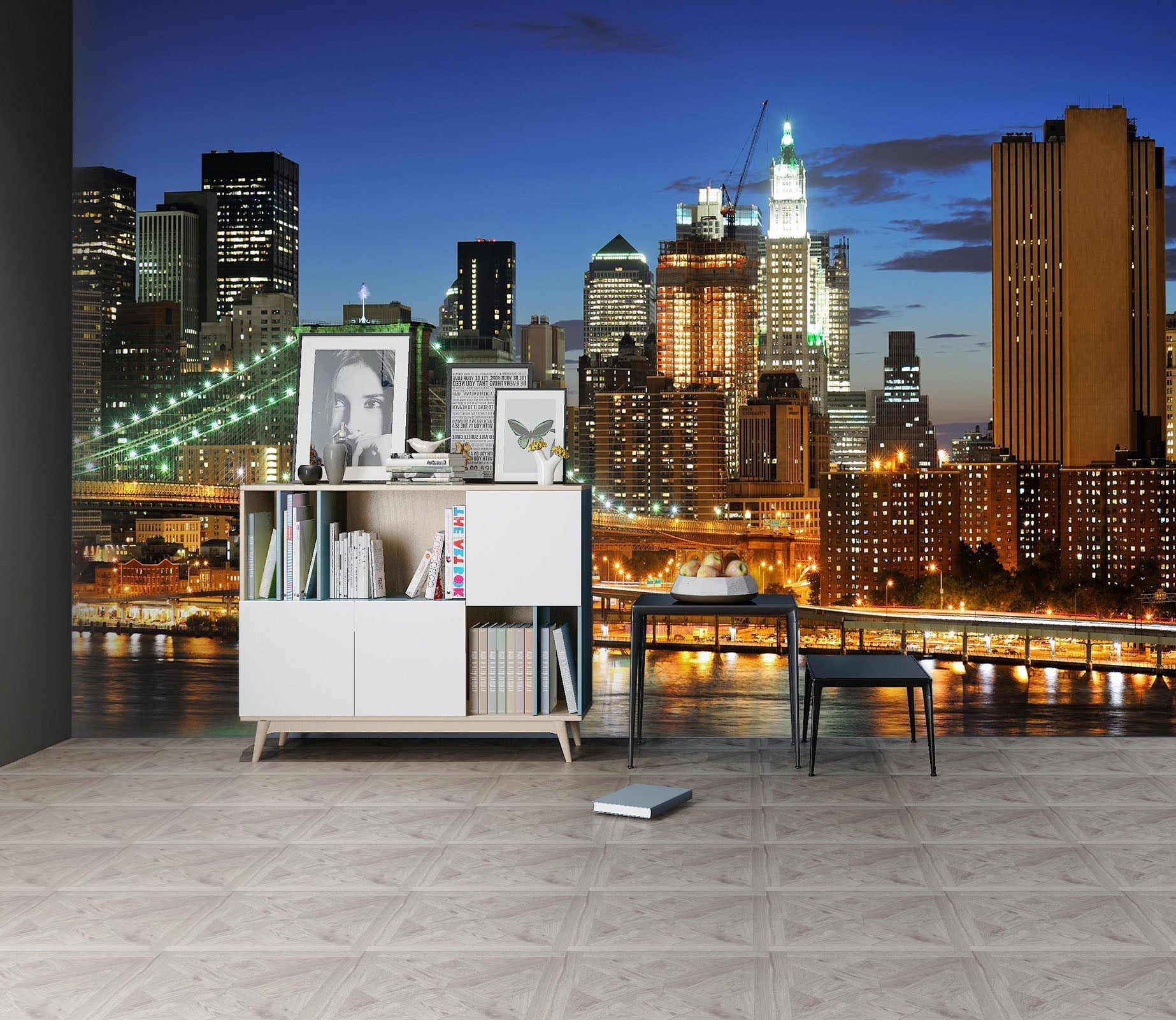 3D Brooklyn Bridge 136 Wall Murals Wallpaper AJ Wallpaper 2 