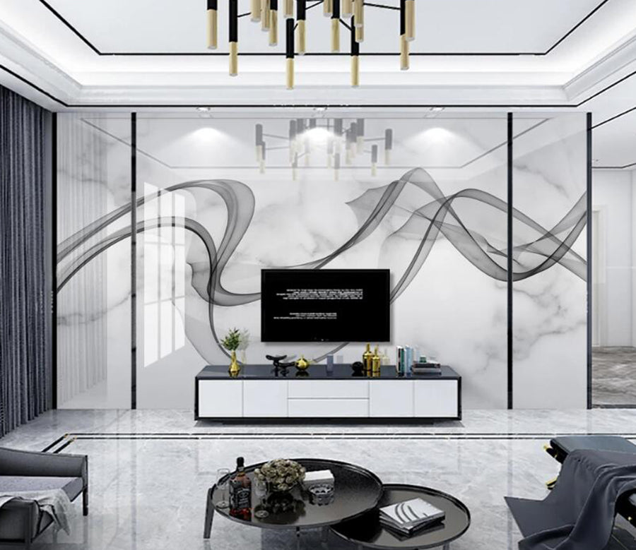 3D Ethereal Ribbon 296 Wall Murals