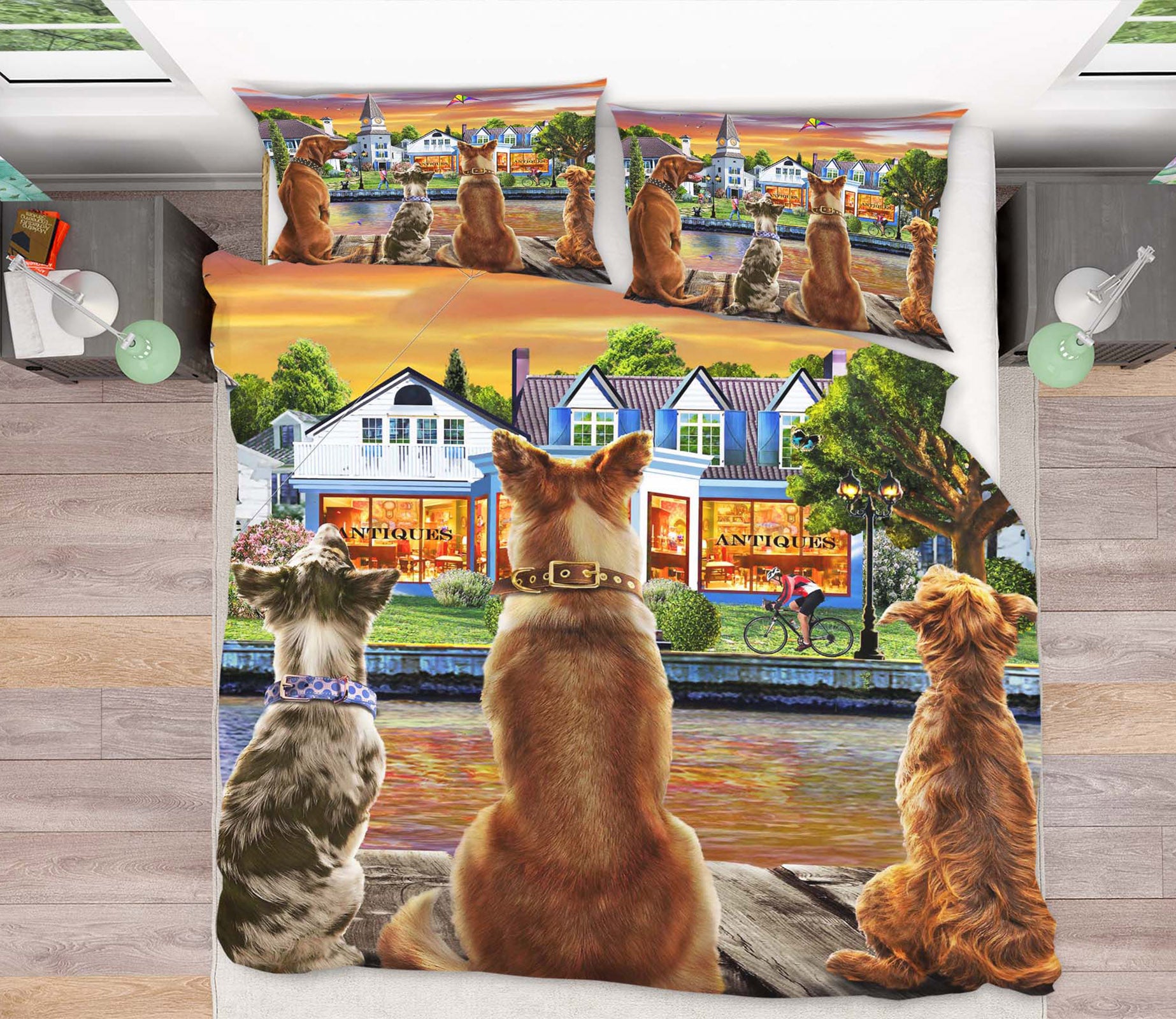 3D Watchdog 2127 Adrian Chesterman Bedding Bed Pillowcases Quilt