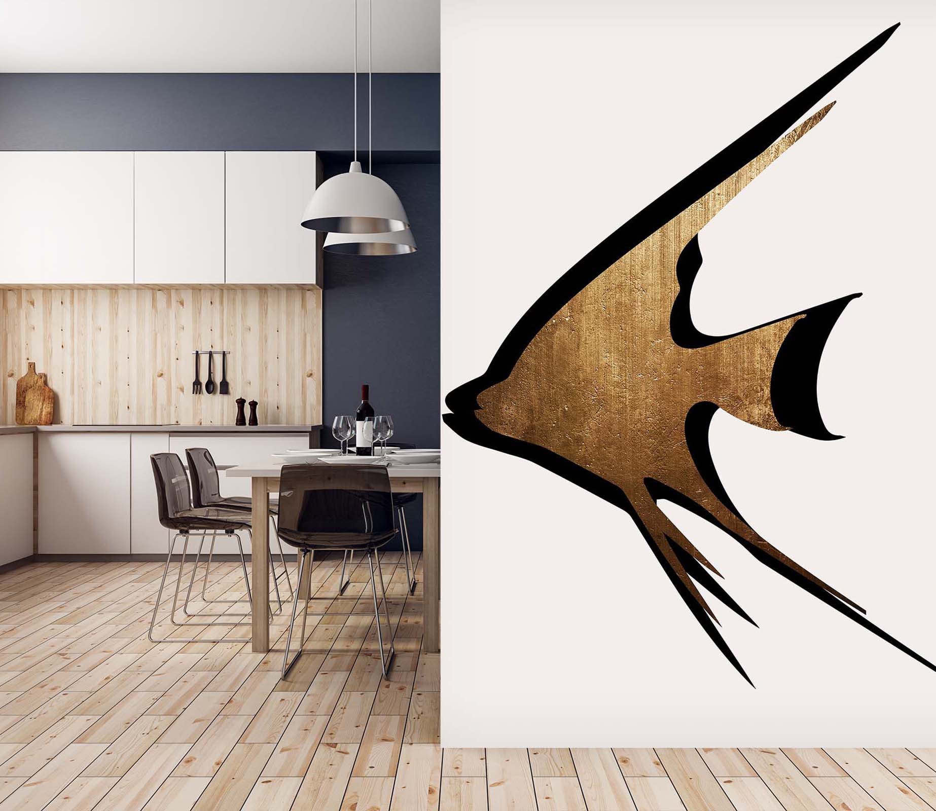 3D Cute Fish 1448 Boris Draschoff Wall Mural Wall Murals