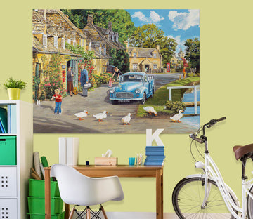 3D By The Brook 021 Trevor Mitchell Wall Sticker