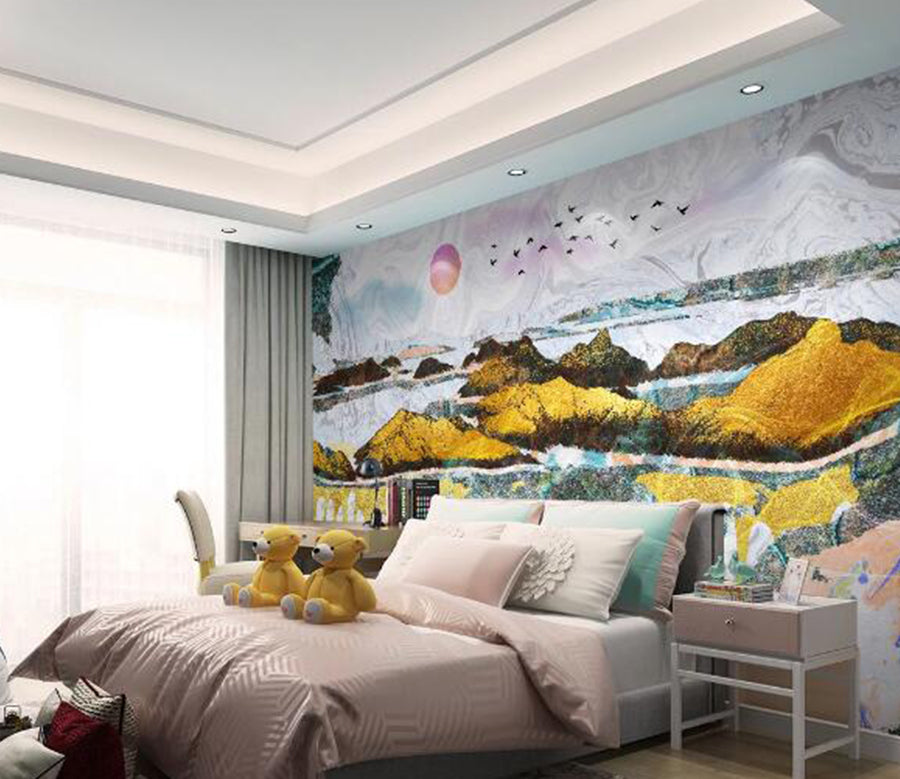 3D Sun Valley WC1682 Wall Murals