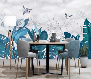 3D Lily Bird WC2153 Wall Murals