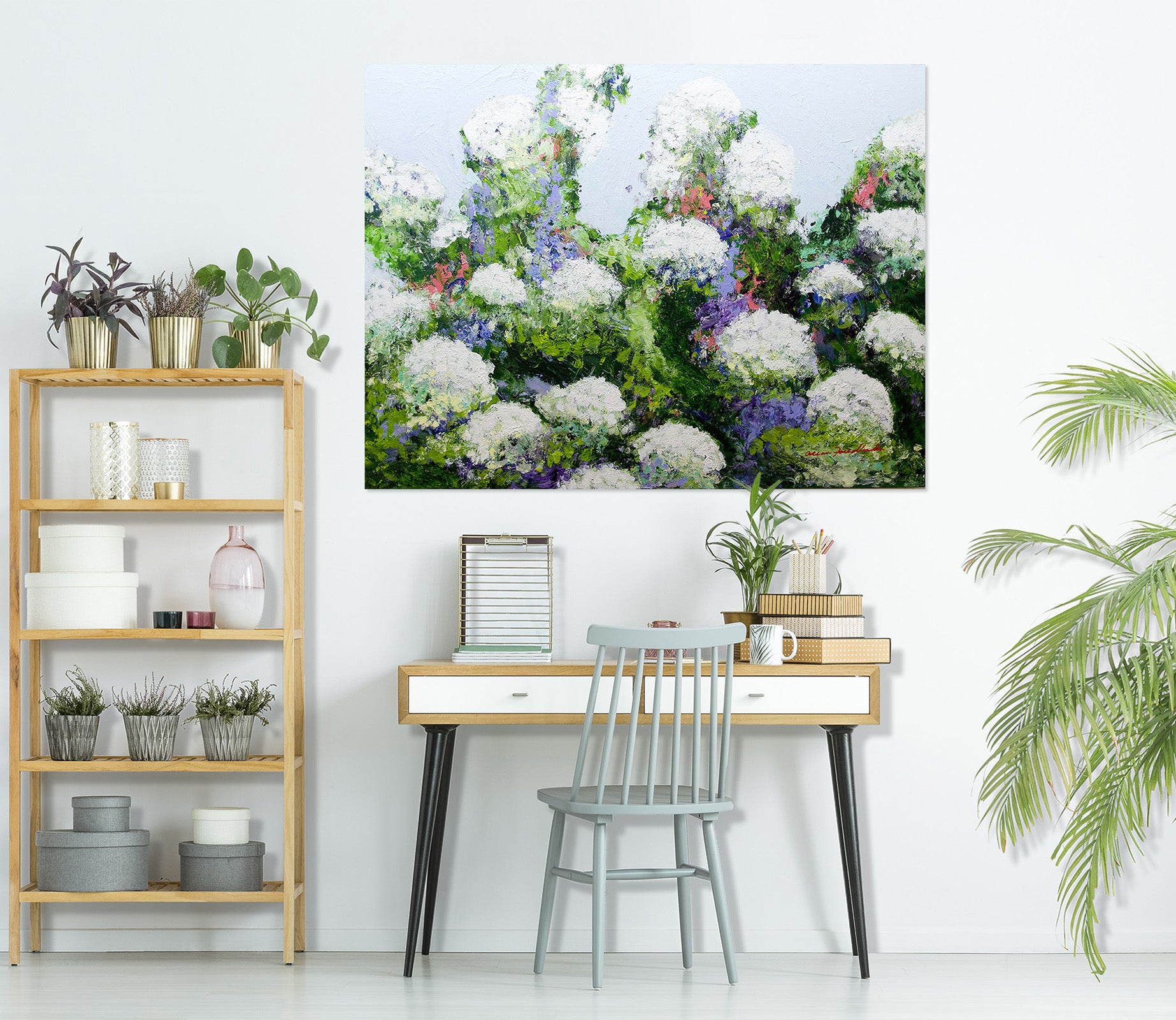 3D Tea Garden 255 Allan P. Friedlander Wall Sticker