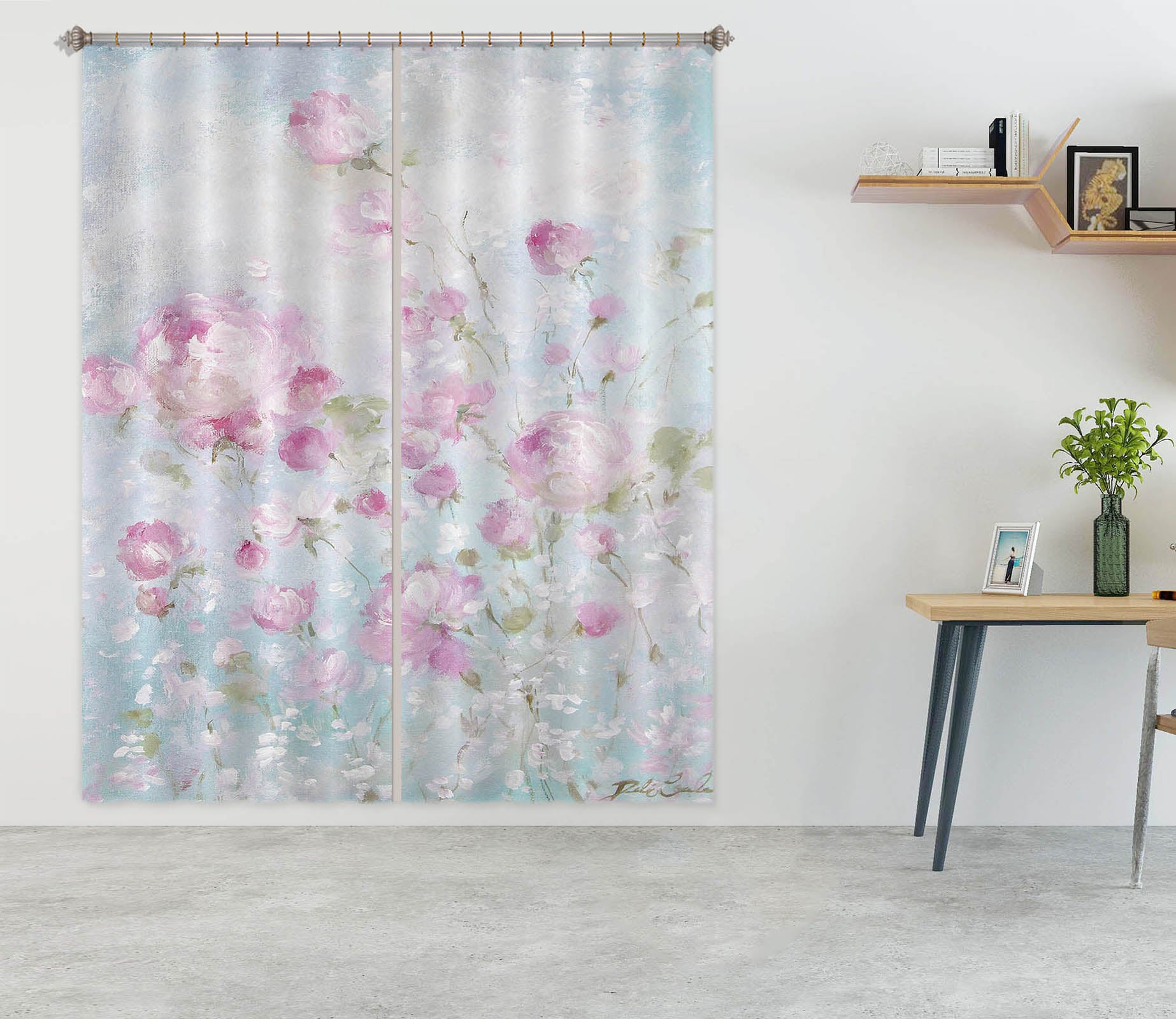 3D Flower Bud 2207 Debi Coules Curtain Curtains Drapes