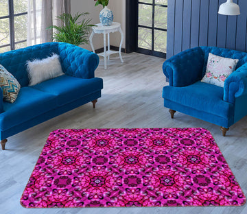 3D Purpple Pattern 1007 Shandra Smith Rug Non Slip Rug Mat