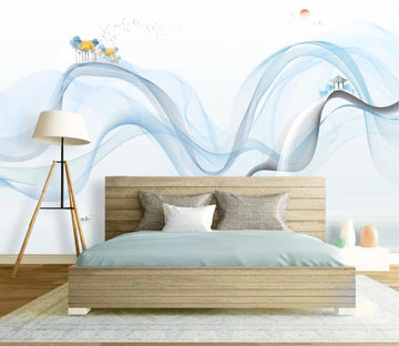 3D Tree Pavilion WC2178 Wall Murals