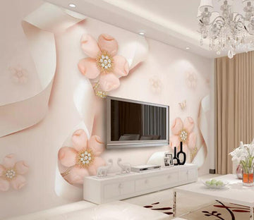 3D Diamond Petals WG86 Wall Murals Wallpaper AJ Wallpaper 2 