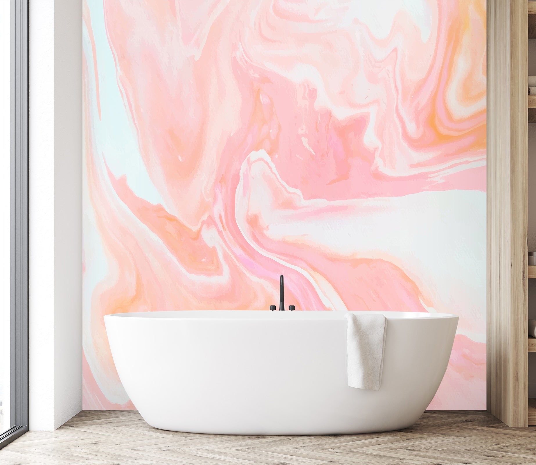 3D Pink Abstract 115 Wall Murals