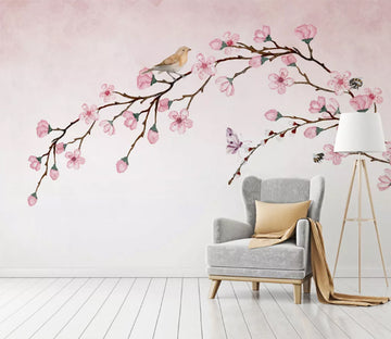 3D Plum Blossom WC1818 Wall Murals