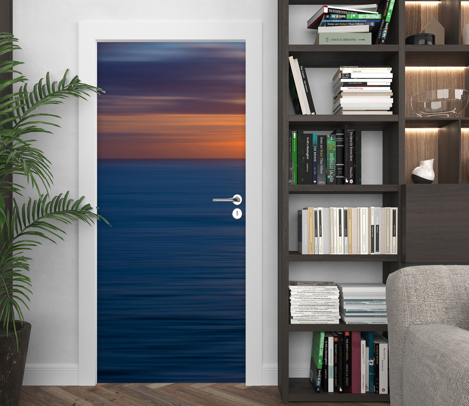 3D Blue Ocean 12214 Marco Carmassi Door Mural