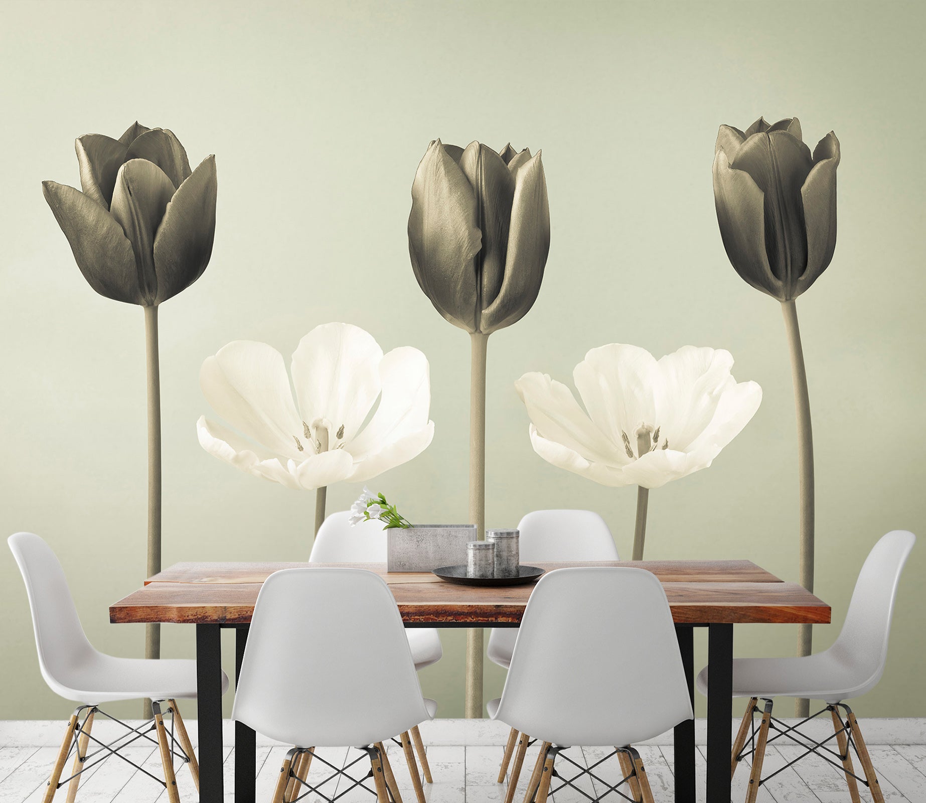 3D Simple Flower 6112 Assaf Frank Wall Mural Wall Murals