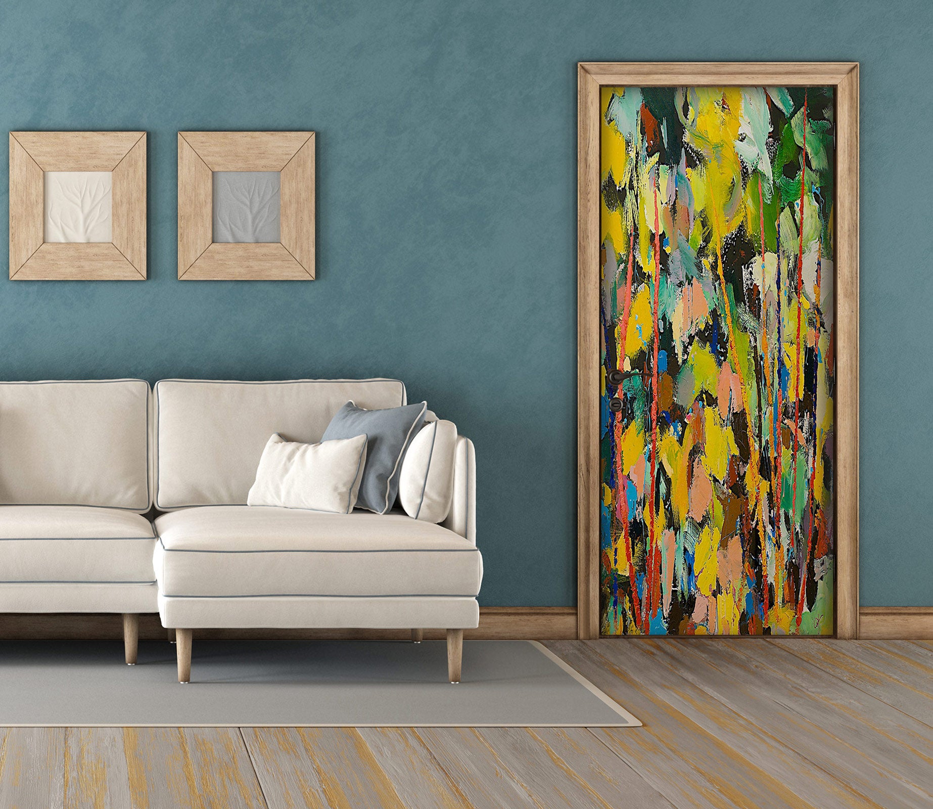 3D Paint Texture 9352 Allan P. Friedlander Door Mural