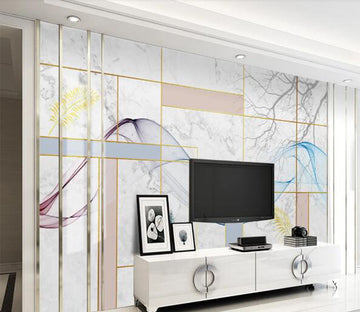 3D Yellow Tree WC2758 Wall Murals