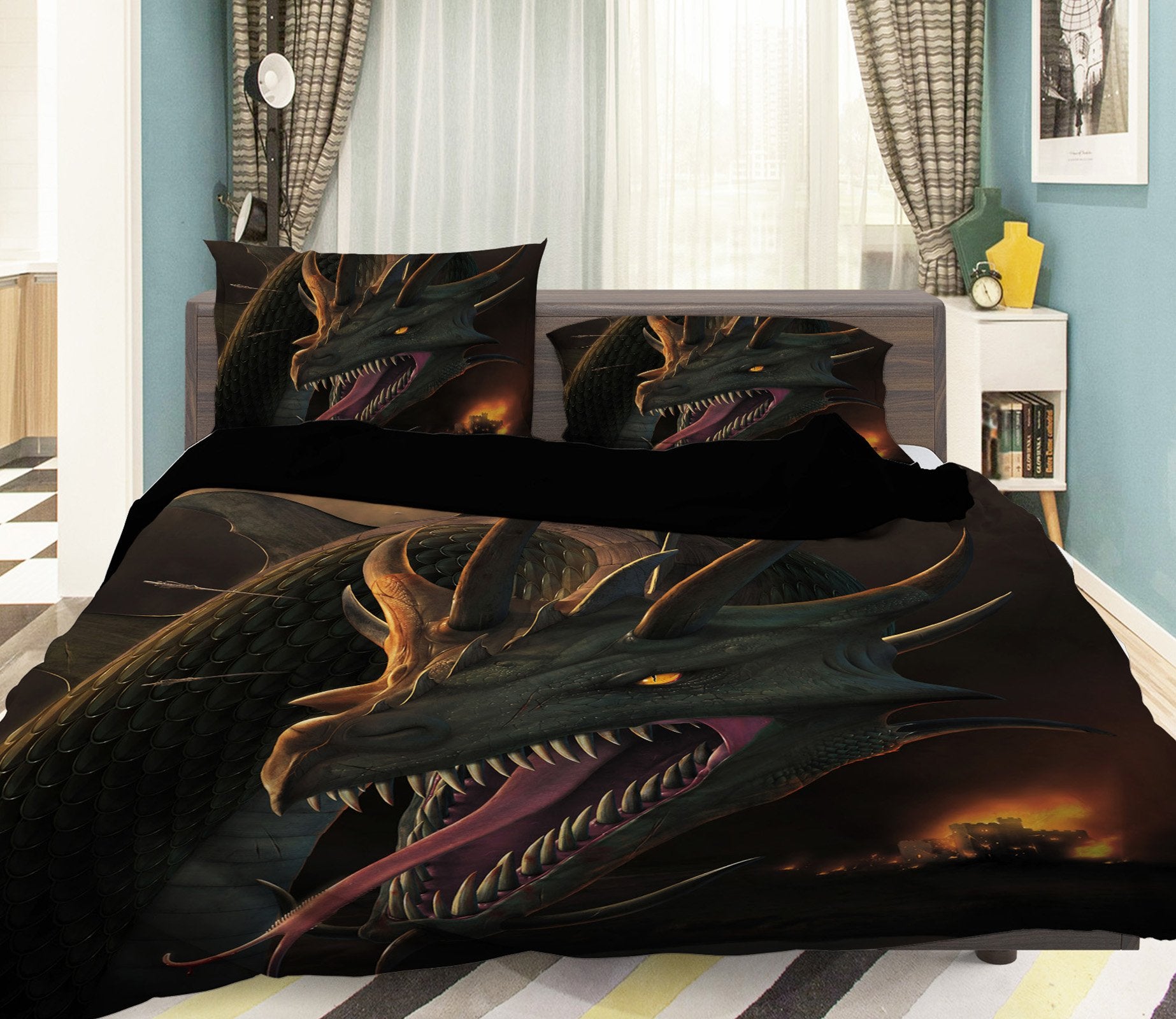 3D Annihilation 2109 Bed Pillowcases Quilt Exclusive Designer Vincent Quiet Covers AJ Creativity Home 