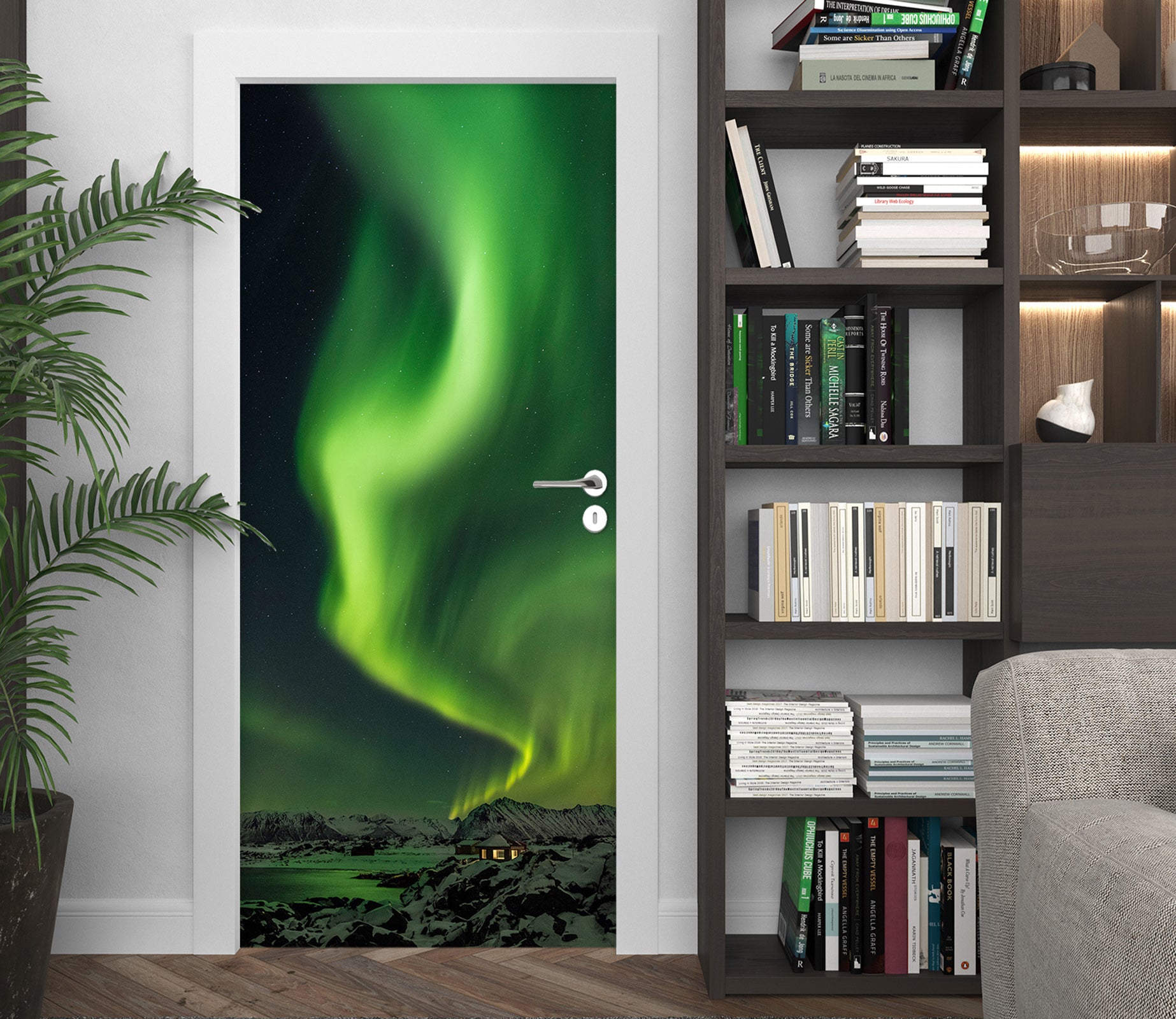 3D Aurora Scenery 12237 Marco Carmassi Door Mural