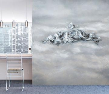 3D Fog Mountain Peak 1849 Marina Zotova Wall Mural Wall Murals