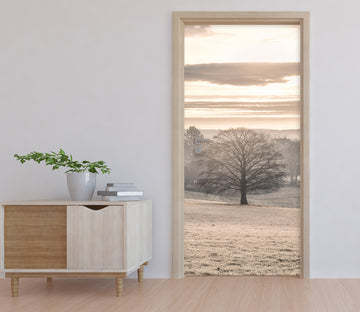 3D Lawn Tree 10249 Assaf Frank Door Mural