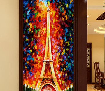 3D Colored Tower 618 Wall Murals Wallpaper AJ Wallpaper 2 