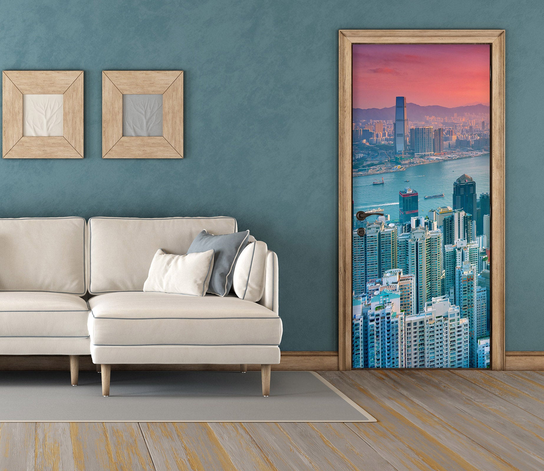 3D Ocean High-Rise Building 119156 Marco Carmassi Door Mural