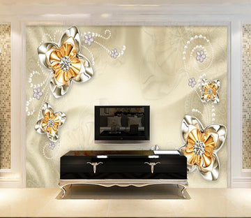 3D Diamond Butterfly 540 Wall Murals