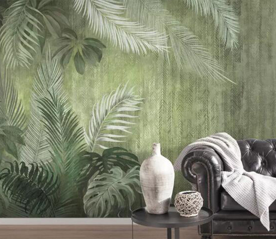 3D Leaf Grass WG1029 Wall Murals