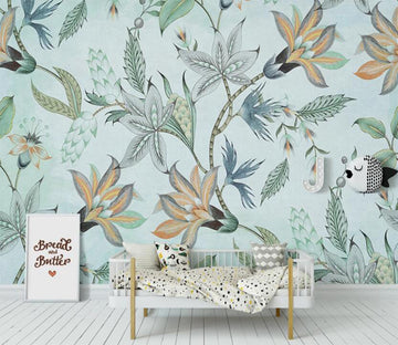 3D Different Elegant Flowers 2377 Wall Murals