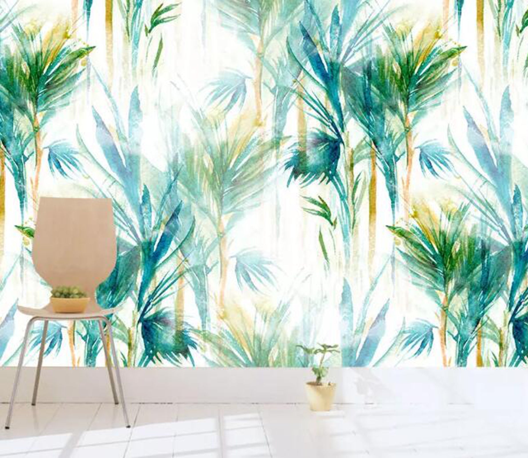 3D Color Plant WG10 Wall Murals Wallpaper AJ Wallpaper 2 