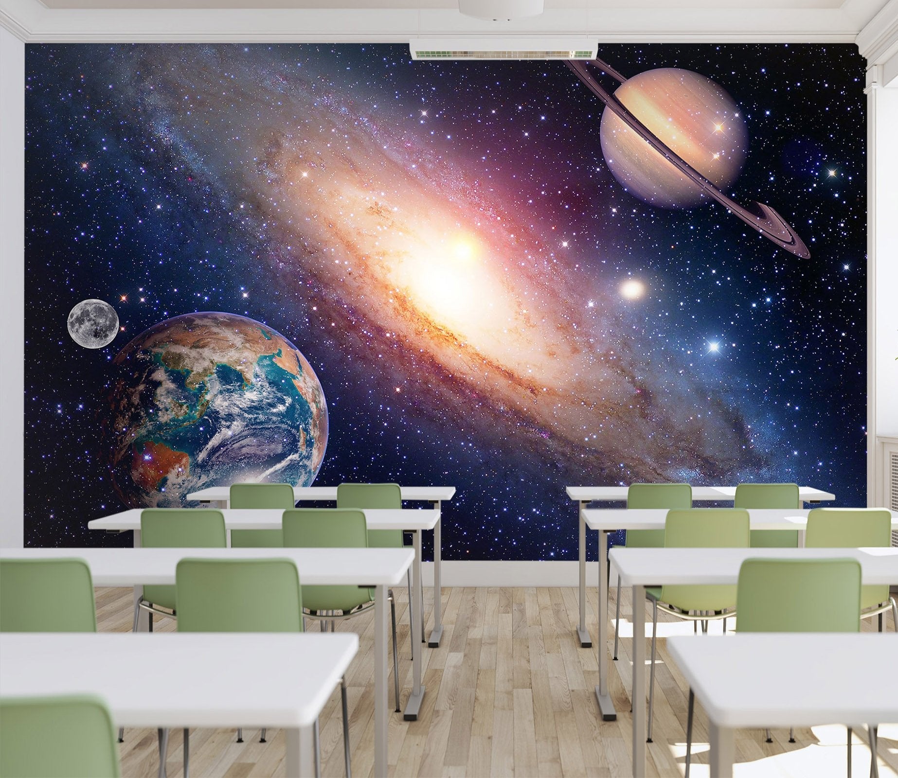 3D planets in the universe 52 Wall Murals Wallpaper AJ Wallpaper 2 