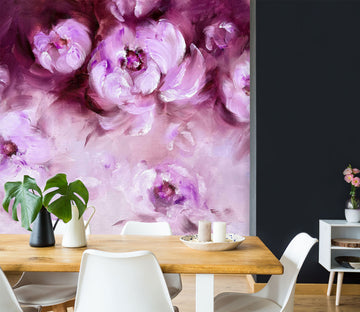 3D Purple Rose 124 Skromova Marina Wall Mural Wall Murals