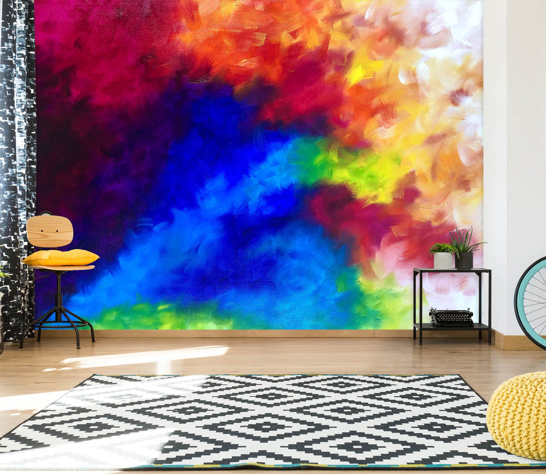 3D Color Pigment 243 Skromova Marina Wall Mural Wall Murals